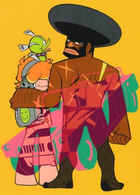 Poster di Panty & Stocking in Sanitarybox