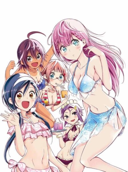 Poster di Bokutachi wa Benkyou ga Dekinai: Nagisa ni Usemono Arite Senjin wa Enzen to [X] Suru