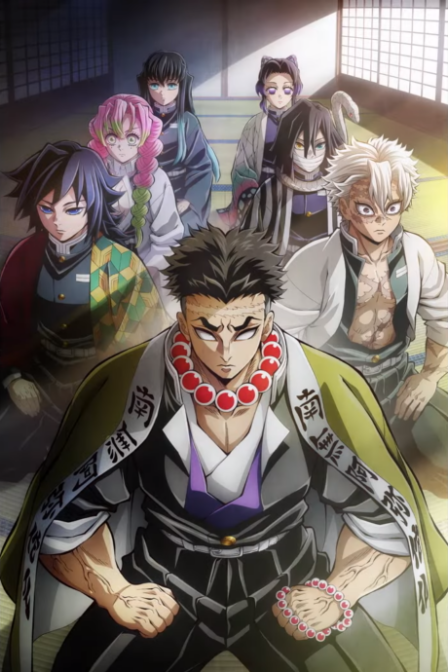 Poster di Demon Slayer: Kimetsu no Yaiba Hashira Training Arc