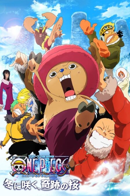 Poster di One Piece Movie 09: Episode of Chopper Plus - Fuyu ni Saku, Kiseki no Sakura