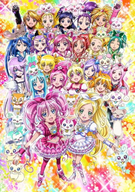 Poster di Pretty Cure All Stars DX – Il film 3: Raggiungi il futuro! Il fiore dell’arcobaleno ☆ che connette i mondi